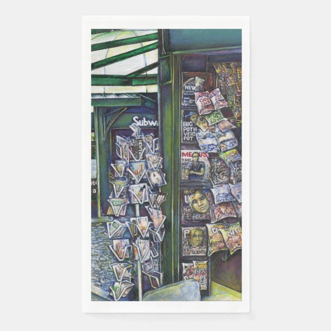 How Does One Image, Unimaginative? Paper Guest Towels (Front)