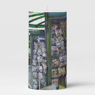 How Does One Image, Unimaginative? Pillar Candle