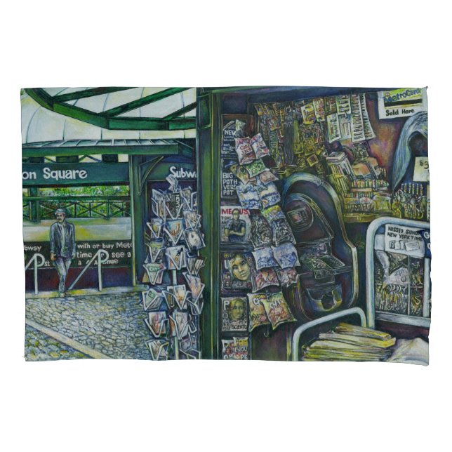 How Does One Image, Unimaginative? Pillow Case (Front)