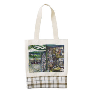 How Does One Image, Unimaginative? Zazzle HEART Tote Bag