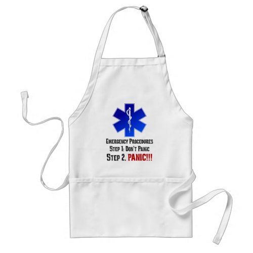 How EMTs Respond to Your Emergency Adult Apron