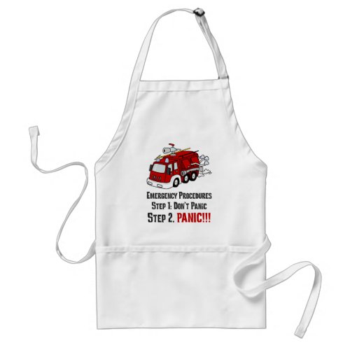 How Firefighters Respond to Your Emergency Adult Apron