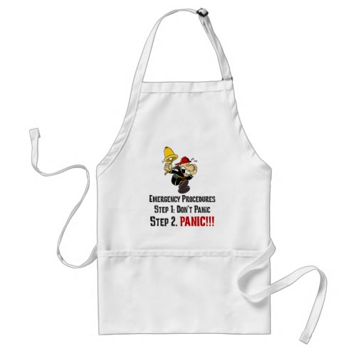 How Firefighters Respond to Your Emergency Adult Apron