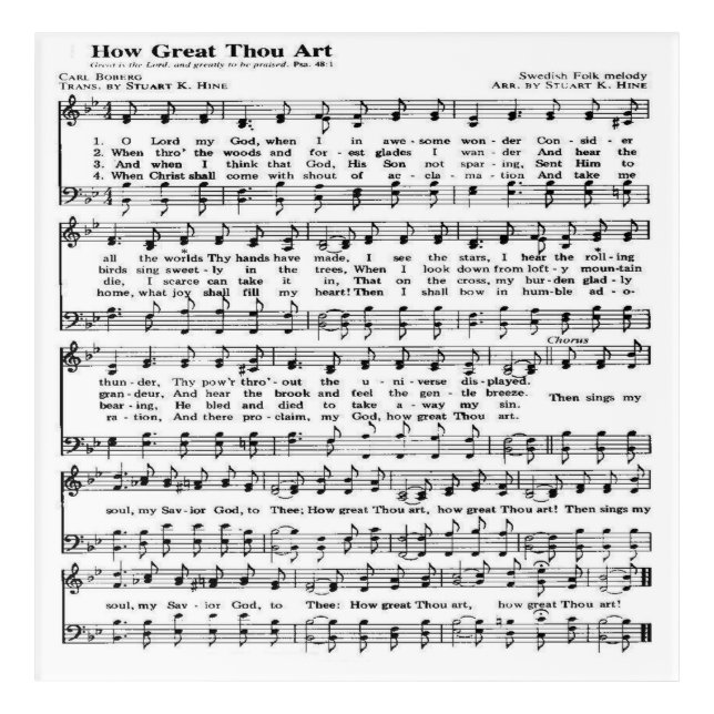 How Great Thou Art (Front)