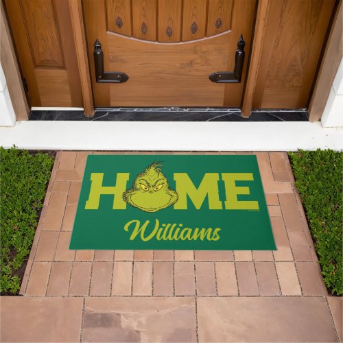 How Grinch Stole Christmas Classic Grinch Doormat