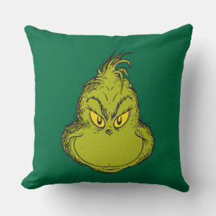 How Grinch Stole Christmas Classic Grinch Throw Pillow