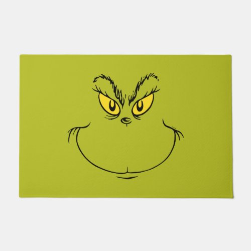 How Grinch Stole Christmas Face Doormat