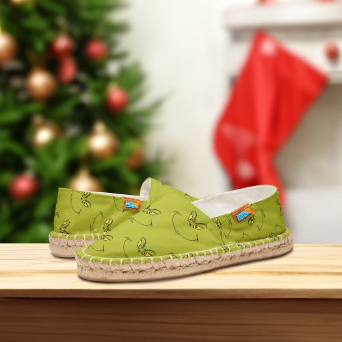 How Grinch Stole Christmas Face Espadrilles