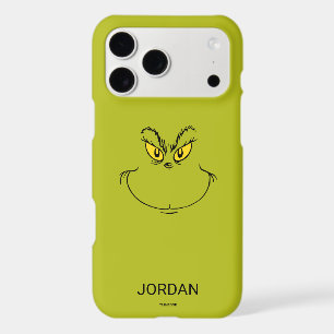 How Grinch Stole Christmas Face iPhone 17 Pro Max Case