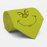 How Grinch Stole Christmas Face Neck Tie