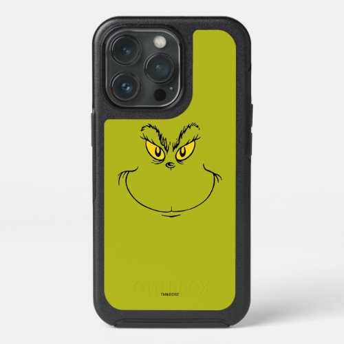 How Grinch Stole Christmas Face iPhone 13 Pro Case