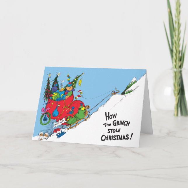 How Grinch Stole Christmas! Holiday Card (Front)