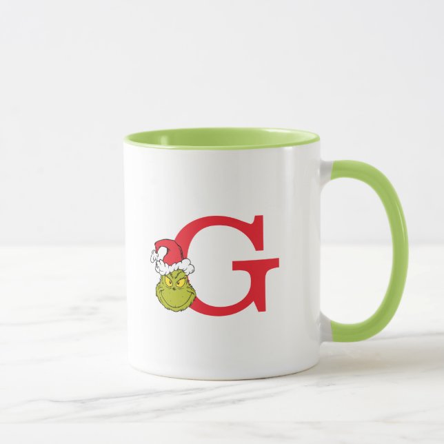 How Grinch Stole Christmas | Monogram G Mug (Right)