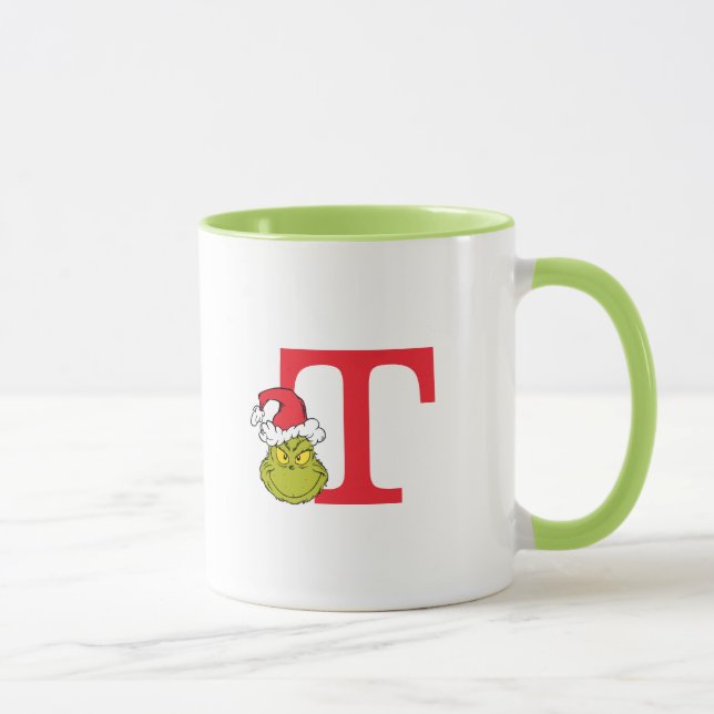 How Grinch Stole Christmas | Monogram T Mug (Right)