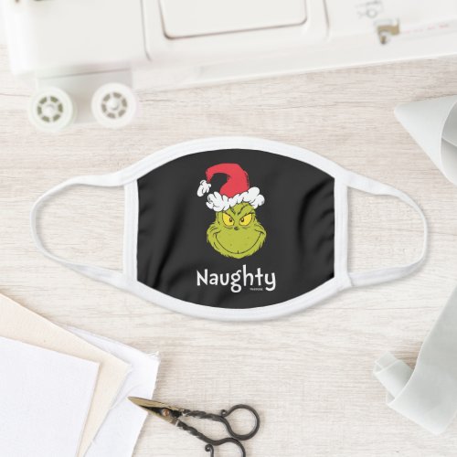 How Grinch Stole Christmas  Naughty Grinch Face Mask