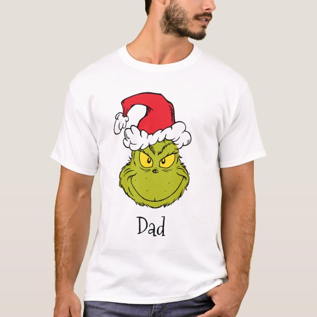 How Grinch Stole Christmas | Naughty Grinch T-Shirt (Front)