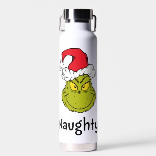 How Grinch Stole Christmas  Naughty Grinch Water Bottle