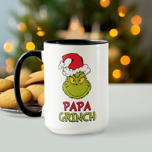 How Grinch Stole Christmas  Papa Grinch  Mug