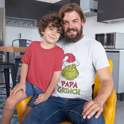 How Grinch Stole Christmas  Papa Grinch T_Shirt