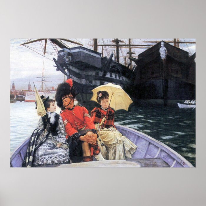 How happy I would be with both by James Tissot Print