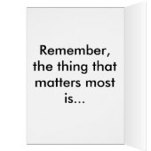 How Hard You Try Matters Most Card (Inside (Left))
