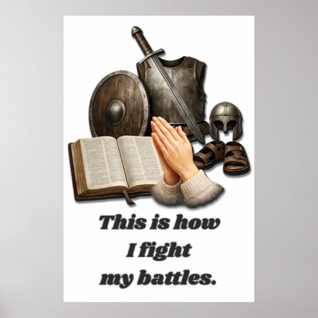 How I Fight My Battles Poster (Front)