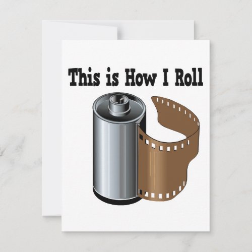 How I Roll Camera Film