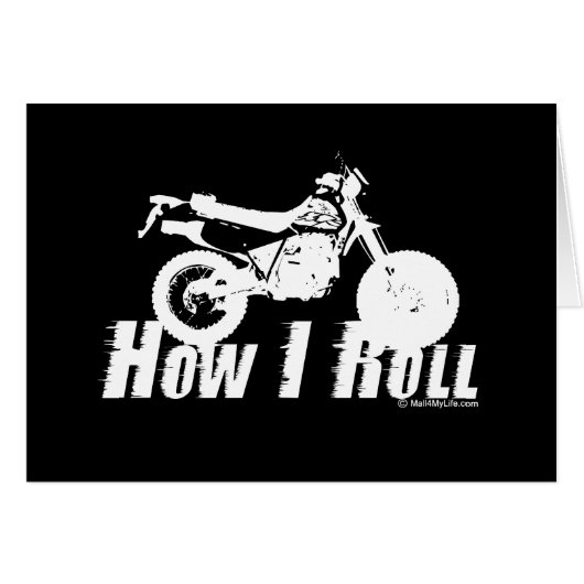 How I Roll Cards (Front Horizontal)
