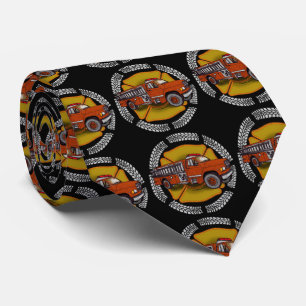 How I Roll Firefighter black tie