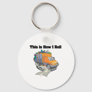 How I Roll (Garbage Truck) Keychain