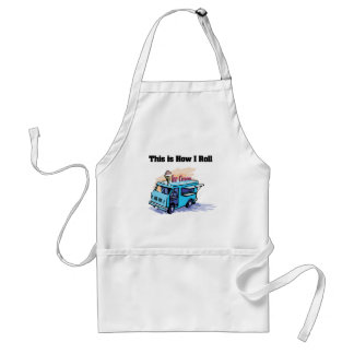 How I Roll (Ice Cream Truck) Adult Apron