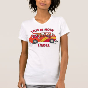 How I Roll Mom Minivan T-Shirt