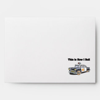 How I Roll (Police/Cop Car) Envelope