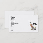 How I Roll (Vacuum Cleaner) Business Card (Front/Back)