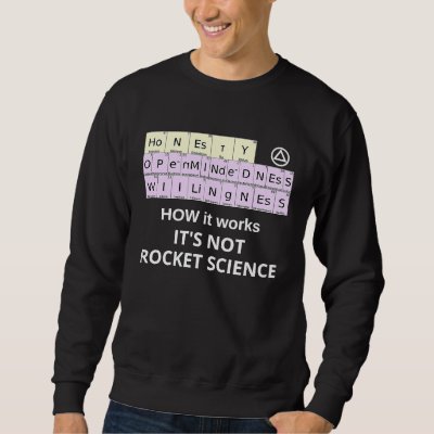 HOW it Works Not Rocket Science Periodic Elements  Sweatshirt