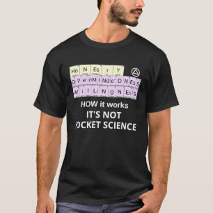 HOW it Works Not Rocket Science Periodic Elements  T-Shirt