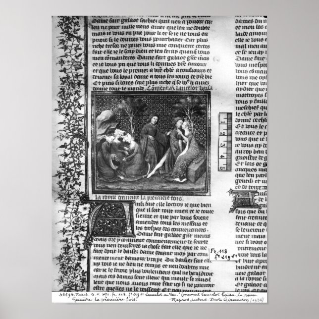 How Lancelot Kissed Guinevere Poster (Front)