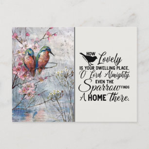 How lovely is your dwelling place O LORD Almighty Postcard