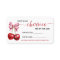 How Many Cherries Pink Coquette Baby Game Card