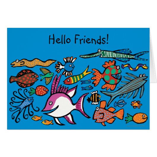 How Many Different Fish Can You See? Cards (Front Horizontal)