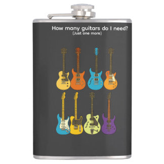 How many guitars do I need?  (just one more) Flask
