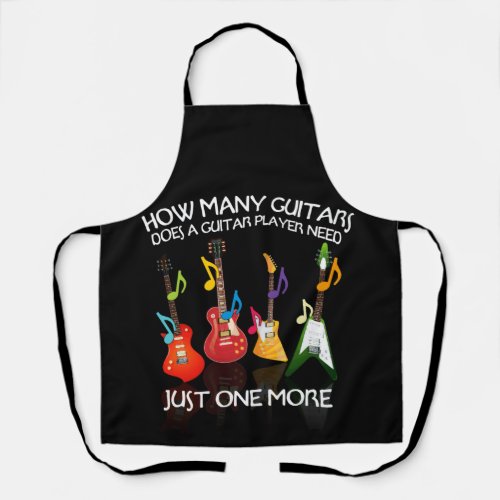 How Many Guitars Does Guitar Player Need One More Apron