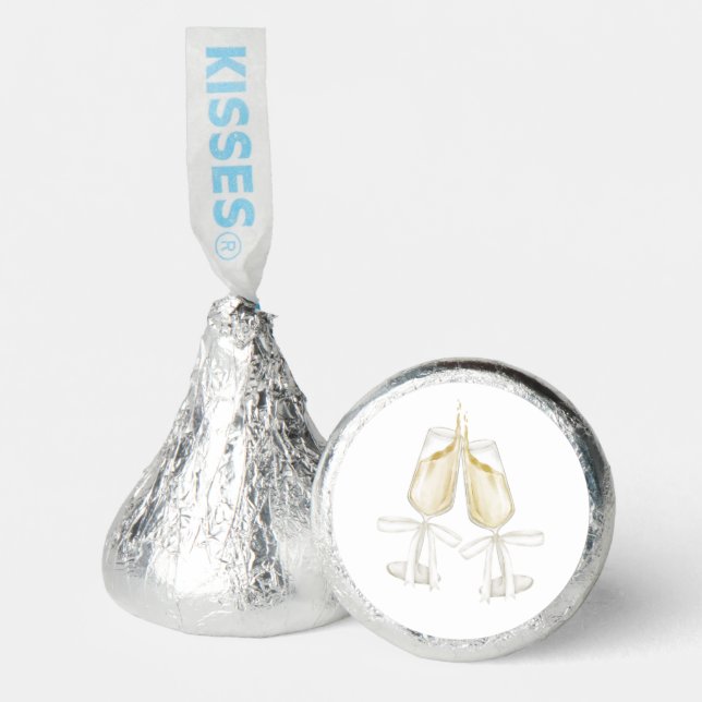How many Kisses Vino Bridal Shower Game Hershey®'s Kisses® (Front)