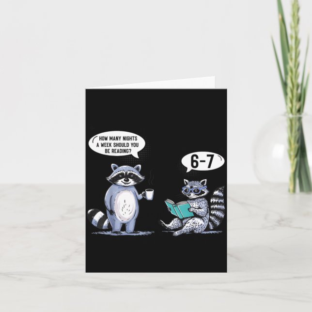 How Many Night A Week Should You 67 Reading Teache Card (Front)