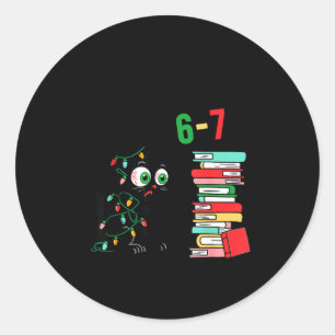 How Many Nights A Week Should You Be Reading 6–7 C Classic Round Sticker