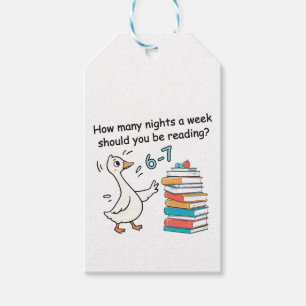 How Many Nights a Week Should You Be Reading 6-7 Gift Tags