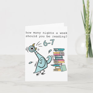 How Many Nights A Week Should You Be Reading 6 7 S Card