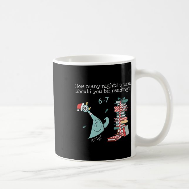 How Many Nights A Week Should You Be Reading 6-7 T Coffee Mug (Right)