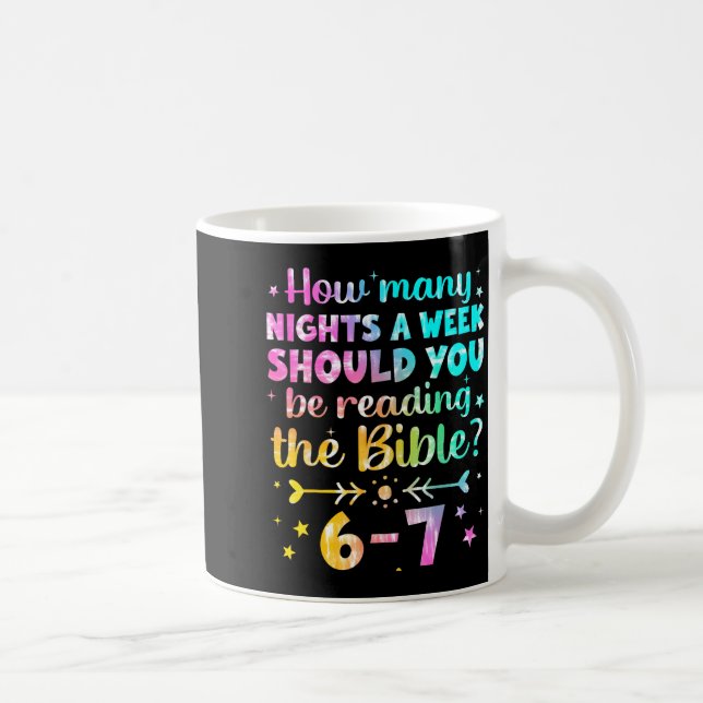 How Many Nights A Week Should You Be Reading The B Coffee Mug (Right)