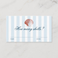 How many Shells Guessing Game